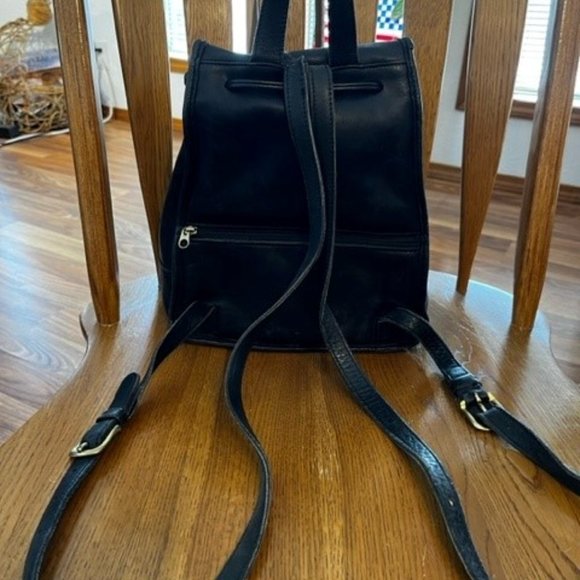 Coach Bags Vintage Coach 979large Daypack Backpack Black Poshmark